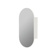 OLIVIA MIRROR SHAVING CABINET MATTE BLACK/ MATTE WHITE 450X900mm CETO