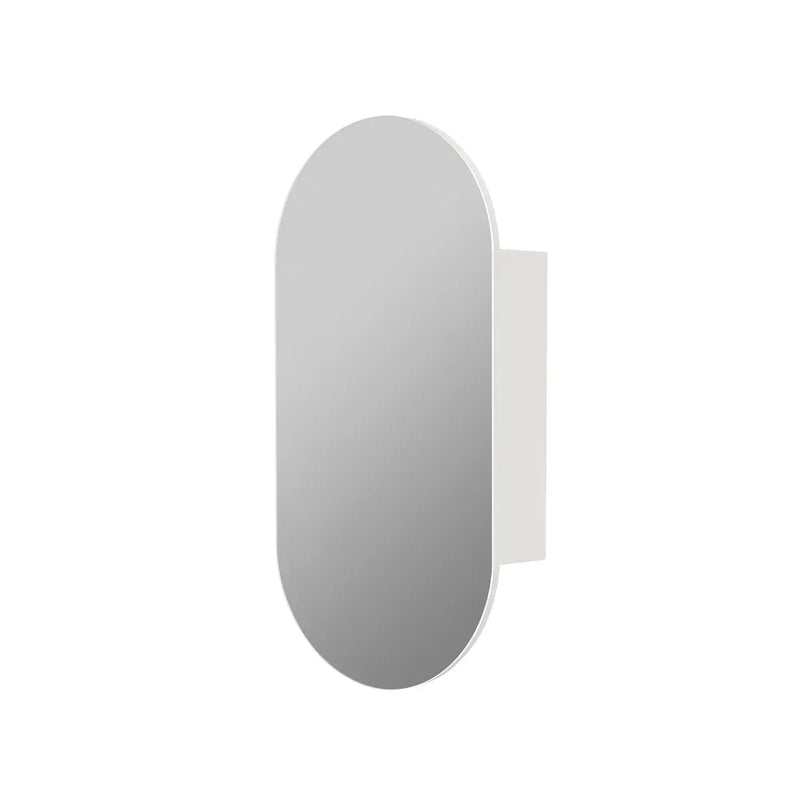 OLIVIA MIRROR SHAVING CABINET MATTE BLACK/ MATTE WHITE 450X900mm CETO