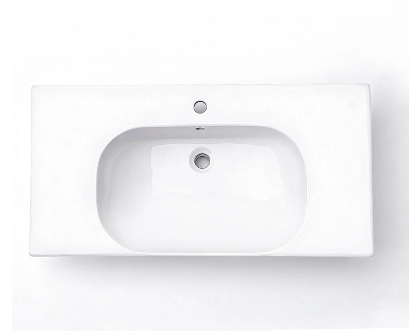 Opal 900mm Ceramic Top Vanity Basin mercioaustralia
