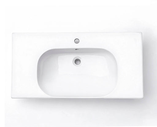 Opal 900mm Ceramic Top Vanity Basin mercioaustralia