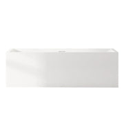 Orta Multi-Fit Freestanding Bathtub - Gloss White mercioaustralia