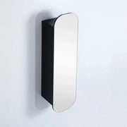 OLIVIA TALL BOY MIRROR SHAVING CABINET MATTE BLACK/MATTE WHITE 1500X400MM CETO