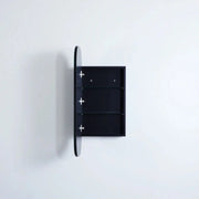 OLIVIA MIRROR SHAVING CABINET MATTE WHITE/MATTE BLACK 400X900MM CETO