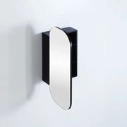 OLIVIA MIRROR SHAVING CABINET MATTE WHITE/MATTE BLACK 400X900MM CETO