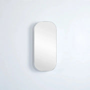 OLIVIA MIRROR SHAVING CABINET MATTE WHITE/MATTE BLACK 400X900MM CETO