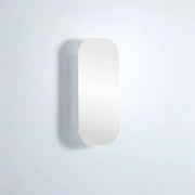 OLIVIA MIRROR SHAVING CABINET MATTE WHITE/MATTE BLACK 400X900MM CETO