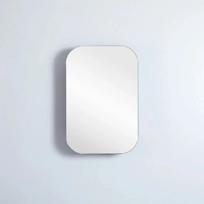 OLIVIA MIRROR SHAVING CABINET MATTE BLACK/MATTE WHITE 600X900mm CETO