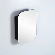 OLIVIA MIRROR SHAVING CABINET MATTE BLACK/MATTE WHITE 600X900mm CETO
