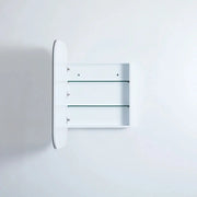 OLIVIA MIRROR SHAVING CABINET MATTE BLACK/MATTE WHITE 600X900mm CETO