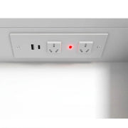 Newport LED Shaving Cabinet Matte White 1500(W)x750(H) - FIL Kitchen Bathroom