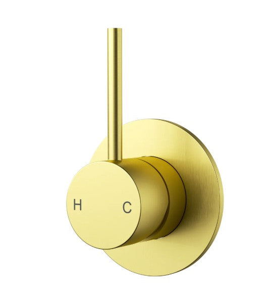 Otus Slimline Wall Mixer Trim Kit Lever Up