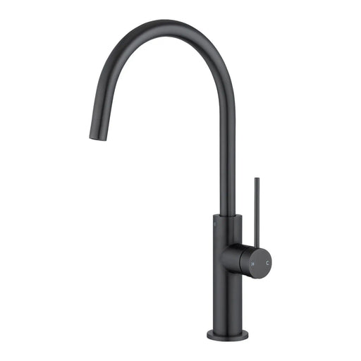 Standard Slim Stainless Steel Kitchen Mixer With 360° Swivel Spout Aquaperla