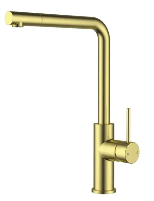 Otus Slimline SS Pull-Out Sink Mixer In Brushed ss304 - FIL Kitchen Bathroom