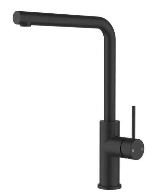 Otus Slimline SS Pull-Out Sink Mixer In Brushed ss304