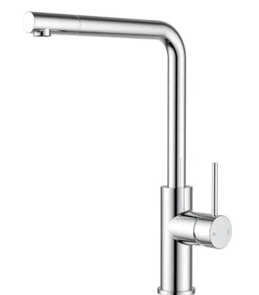 Otus Slimline SS Pull-Out Sink Mixer In Brushed ss304 - FIL Kitchen Bathroom