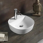 Ultra Slim Wall Hung/Above Basin Gloss White 400*400*120mm - FIL Kitchen Bathroom