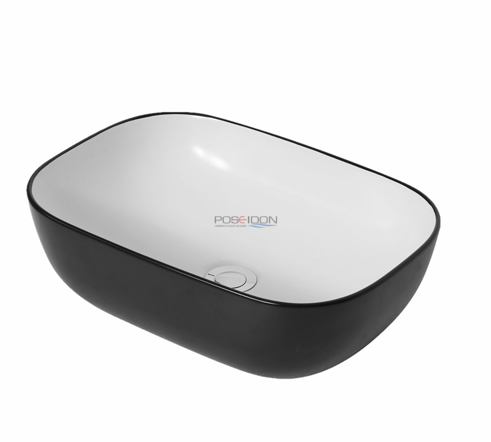 Above Counter Basin Gloss White/Matte White/Matte Black/Black&White 460*320*135mm