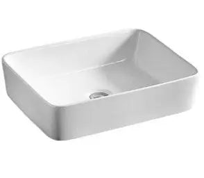 Above Counter Basin Gloss White 475*375*130mm - FIL Kitchen Bathroom