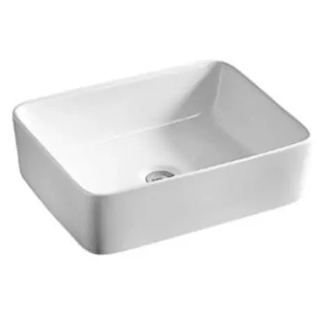 Above Counter Basin Gloss White 475*375*130mm - FIL Kitchen Bathroom