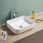 Above Counter Basin Gloss White/Matte White/Matte Black 500*390*130mm - FIL Kitchen Bathroom