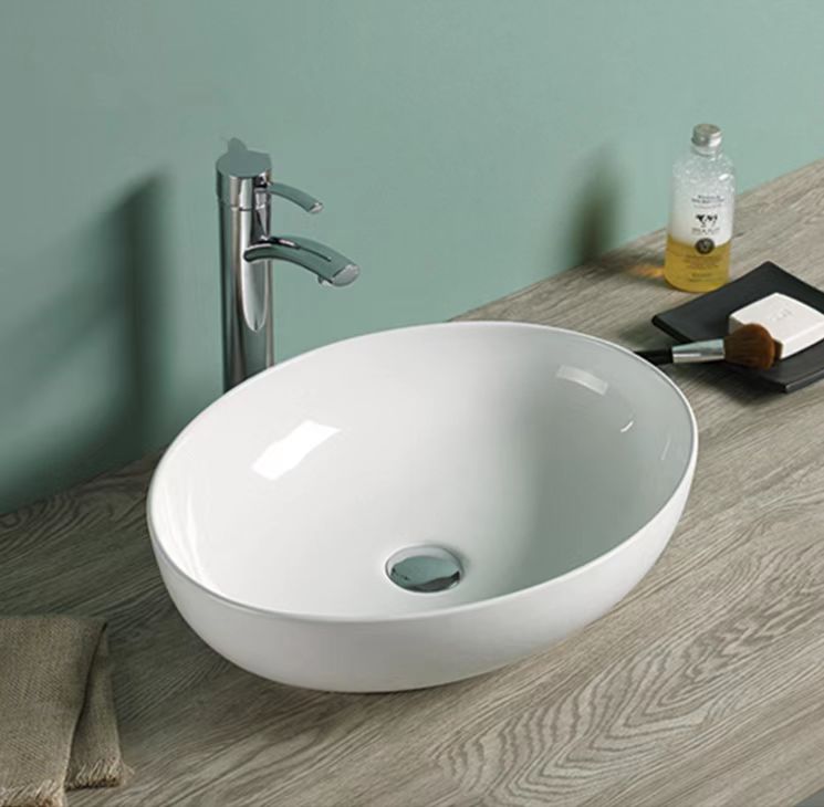 Ultra Slim Above Counter Basin Gloss White/Dark Matte  Grey/Matt Black/Matt White 520*395*130mm