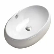 Above Counter Ceramic Basin Gloss White/Matt Black/Matte Black And White 600*400*150mm - FIL Kitchen Bathroom