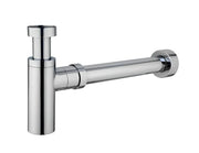 BRASS BOTTLE TRAP CHROME 40MM FIL Kitchen Bathroom