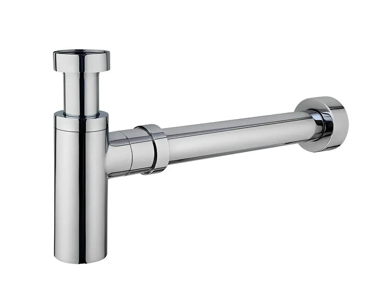 BRASS BOTTLE TRAP CHROME 40MM FIL Kitchen Bathroom