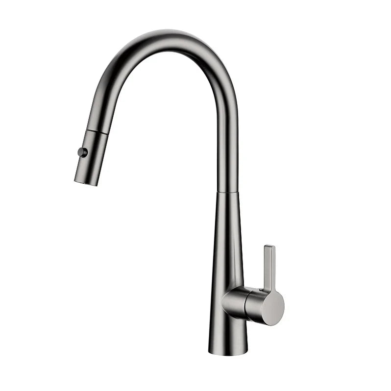 OTUS LUX PULL OUT SINK MIXER CHROME AND COLOURED