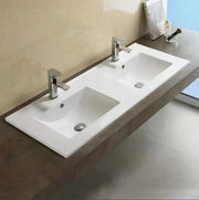Poseidon White Polyurethane PVC -Standard Wall Hung Vanity (1200mm/1500mm) - FIL Kitchen Bathroom