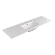 Poseidon White Polyurethane PVC -Standard Wall Hung Vanity (1200mm/1500mm) - FIL Kitchen Bathroom