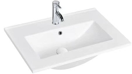 Poseidon White Polyurethane PVC – Narrow Freestanding Vanity (750mm/900mm)