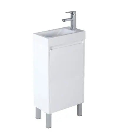Poseidon PVC Vanity with Poly Marble Top (450mm) POSEIDON