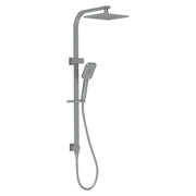 EDEN SQUARE MULTIFUNCTION SHOWER SET CHROME & COLOURED FIL Kitchen Bathroom