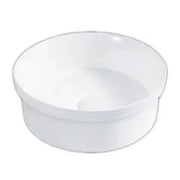 Insert Ceramic Basin Gloss White Round  360*360*120mm - FIL Kitchen Bathroom