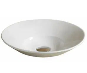 Insert Ceramic Basin Gloss White Round 410*410*160mm