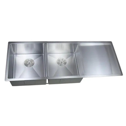 PKS-1160DR Hand Made Stainless Steel Kitchen Sink - FIL Kitchen Bathroom