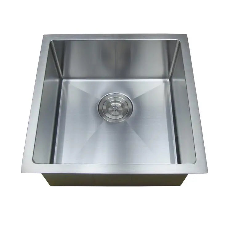 PKSS-450R 450*450*220mm Stainless Steel Kitchen Sink - FIL Kitchen Bathroom