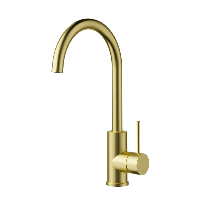 OTUS PIN HANDLE GOOSENECK SINK MIXER FIL Kitchen Bathroom