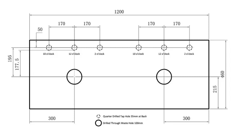Brighton Floor Standing Vanity PVC Matte White 1200mm/1500mm(Single/Double Bowl) - FIL Kitchen Bathroom
