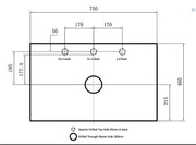 Brighton Floor Standing Vanity PVC Matte White 600mm/750mm/900mm - FIL Kitchen Bathroom