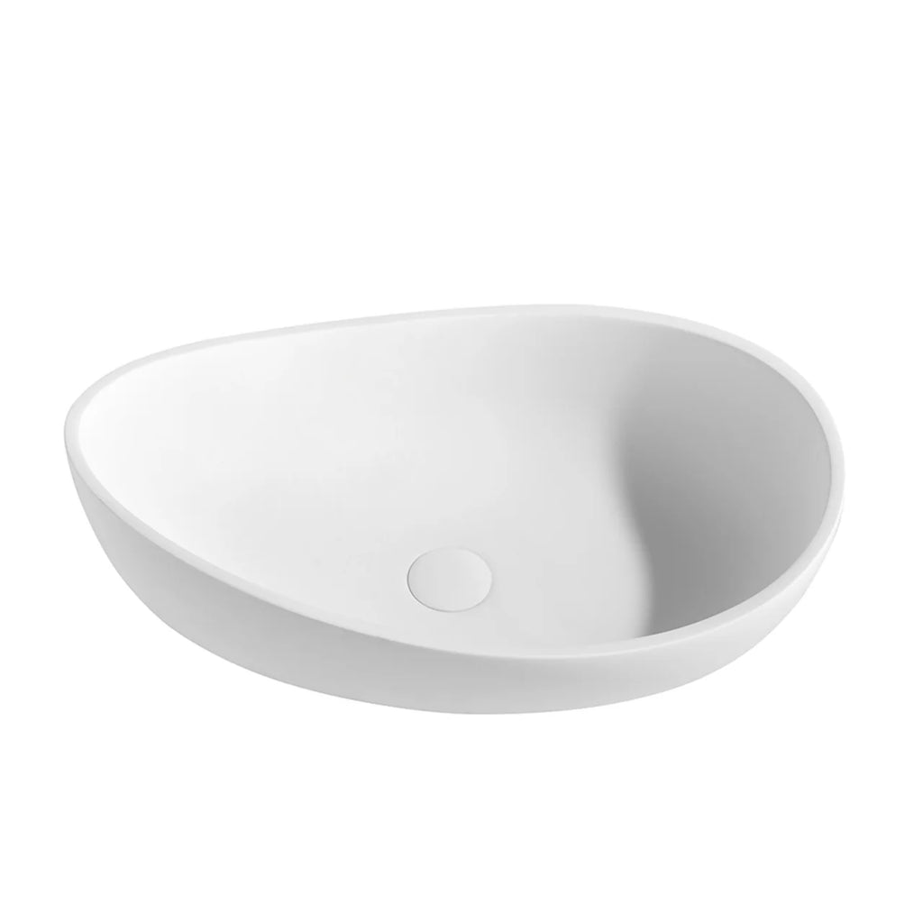 Waverly Matte White Basin