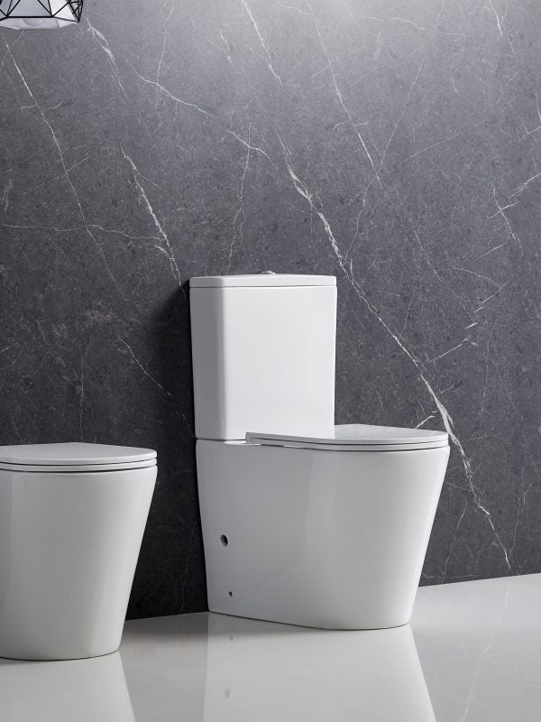 Berlin Matt White Back To Wall Toilet Suite