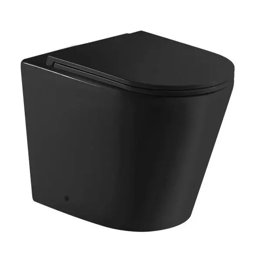 Slim UF Toilet Seat – Matt Black mercioaustralia