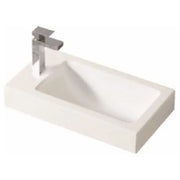 450x250x880mm Freestanding Narrow Bathroom Vanity Polyurethane White PVC FIL Kitchen Bathroom