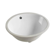 UNDER COUNTER BASIN GLOSS WHITE 340MM POSEIDON