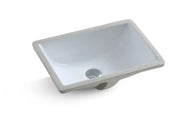 UNDER COUNTER BASIN GLOSS WHITE 455MM POSEIDON