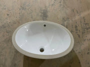 UNDER COUNTER BASIN GLOSS WHITE 465MM POSEIDON
