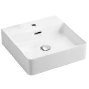 Ultra Slim Wall Hung/Above Counter Basin Gloss White 330mm/375mm/410mm/420mm/460mm - FIL Kitchen Bathroom