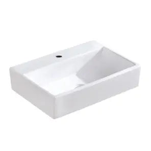 Ultra Slim Wall Hung/Above Counter Basin Gloss White 515mm/500mm/520mm/600mm/700mm - FIL Kitchen Bathroom